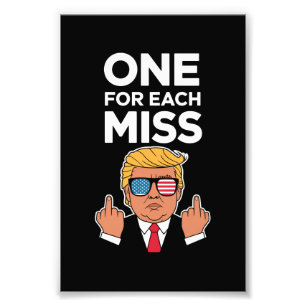 Impression Photo Trump un pour chaque erreur 