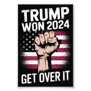 Impression Photo Trump Won Wons Inauguration 47 Président des États