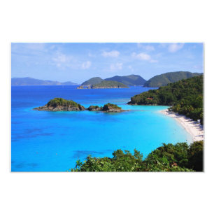 Impression Photo Trunk Bay St. John, Îles Vierges américaines 18 pa