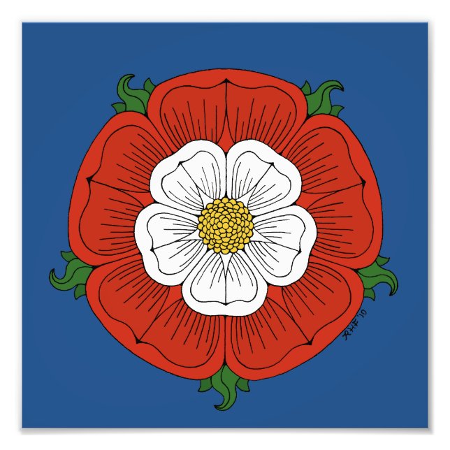Impression Photo Tudor Rose (Devant)