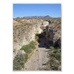 Impression Photo Tuff Canyon, Parc National Big Bend