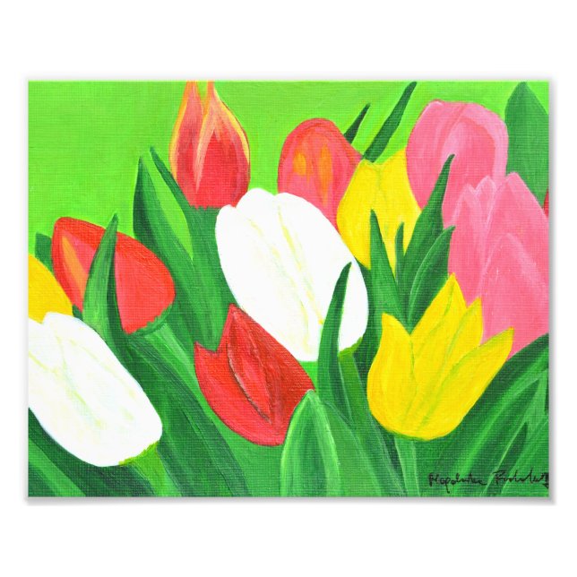 Impression Photo Tulipes1 (Devant)