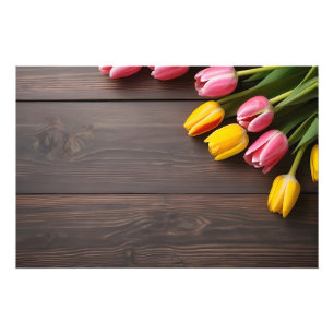 Impression Photo Tulipes de printemps pour la Saint Valentin