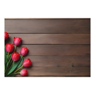 Impression Photo Tulipes de printemps pour la Saint Valentin