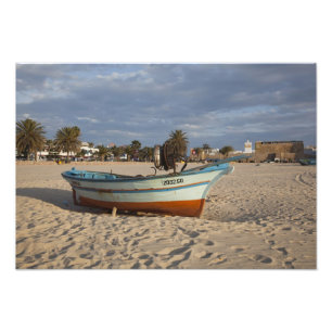 Impression Photo Tunisie, Cap Bon, Hammamet, bord de mer, Kasbah