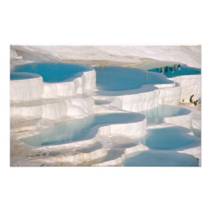 Impression Photo Turquie, Château de Coton de Pamukkale).