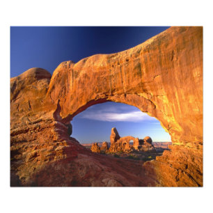 Impression Photo Turret Arch, parc national des Arches, Utah, États