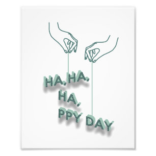 Impression Photo typographie_7_ha,ha,ha,jour heureux_2