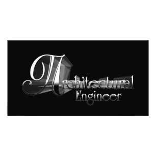 Impression Photo Typographie de l'ingénierie architecturale