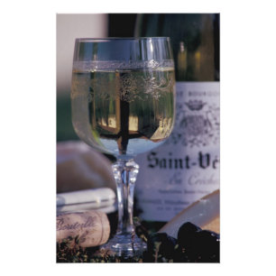 Impression Photo UE, France, Chablis, Vin local