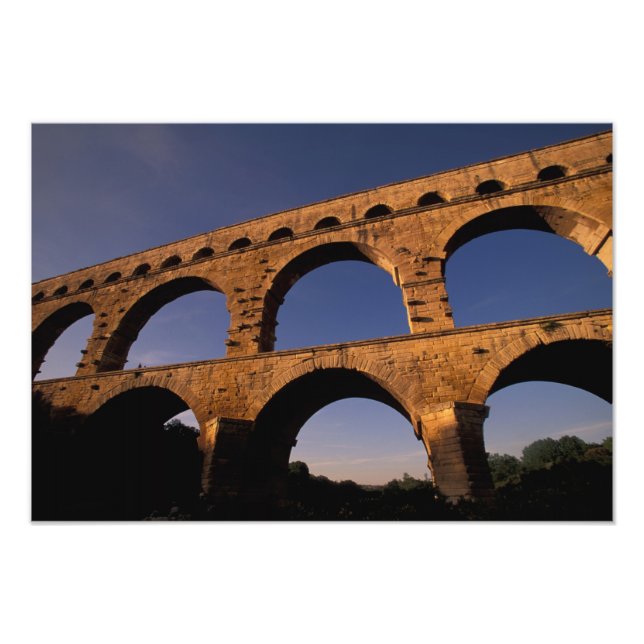 Impression Photo UE, France, Provence, Gard, Pont du Gard. 4 (Devant)