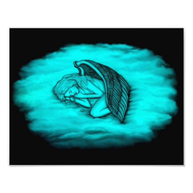 Impression Photo Un ange endormi (Devant)