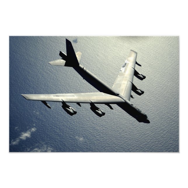 Impression Photo Un B-52 Stratoforteresse en vol 2 (Devant)