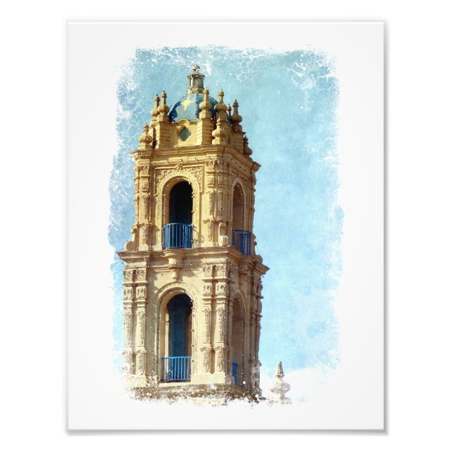 Impression Photo Un bâtiment Plaza (Devant)