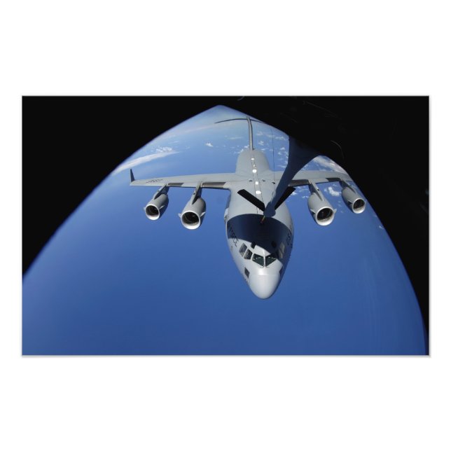 Impression Photo Un C-17 Globemaster III reçoit du carburant 2 (Devant)