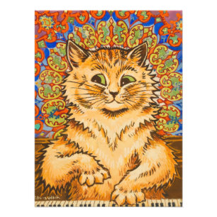 Impression Photo Un chat joue au piano par Louis Wai