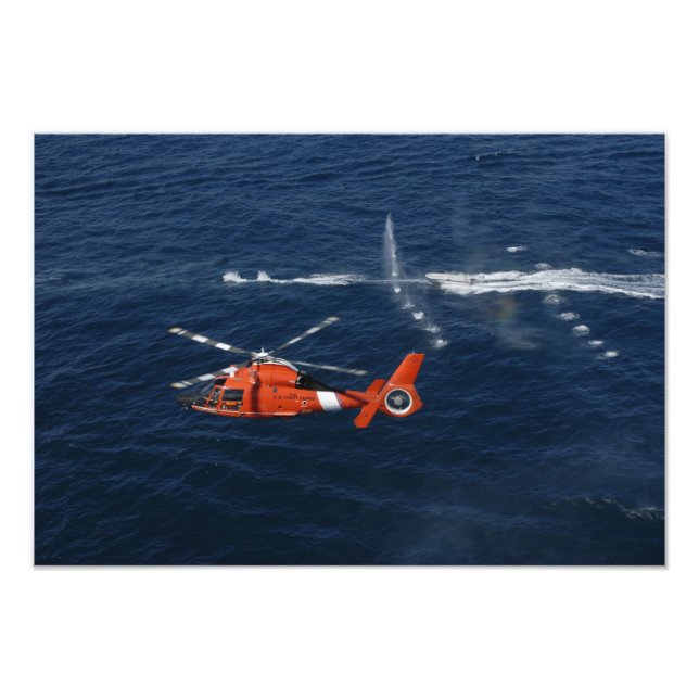 Impression Photo Un équipage d'hélicoptère (Devant)
