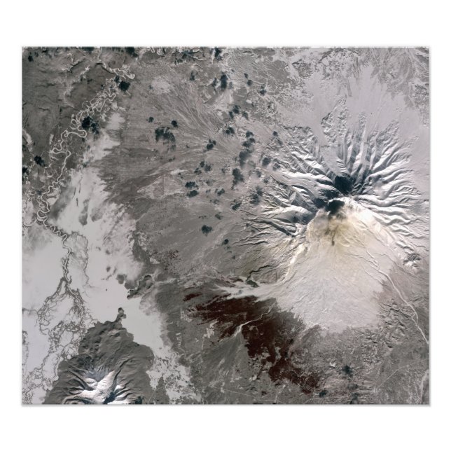 Impression Photo Un panache riche en cendres monte (Devant)