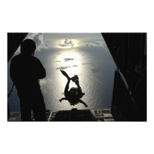 Impression Photo Un pararescueman de la Force aérienne