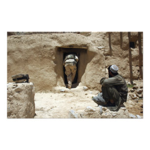 Impression Photo Un soldat de la Garde nationale