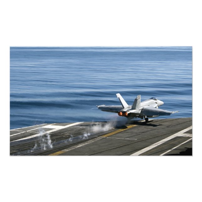Impression Photo Un Super Hornet F/A-18E (Devant)