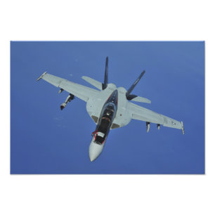 Impression Photo Un Super Hornet F/A-18F de la marine américaine en