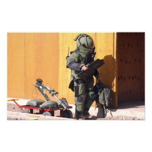 Impression Photo Un technicien