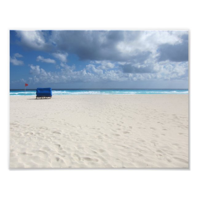 Impression Photo Un Transat Attend (Devant)