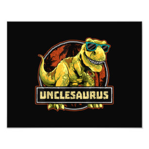 Impression Photo Unclesaurus T rex Uncle Saurus Dinosaur