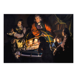 Impression Photo Une conférence de philosophe sur le système solair