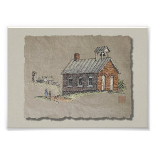 Impression Photo Une école