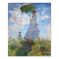 Une femme avec un parasol | Monet |