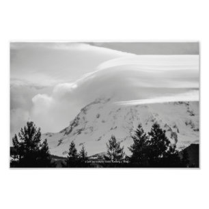 Impression Photo Une journée froide en mars