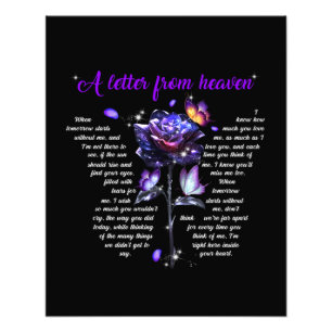 Impression Photo Une Lettre Du Ciel