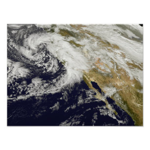 Impression Photo Une série de fortes tempêtes avec des vents violen