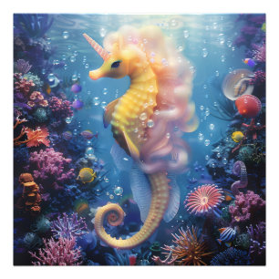 Impression Photo Unicorne de mer #2