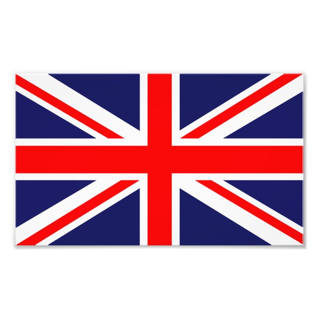 Impression Photo Union Jack - Drapeau du Royaume-Uni (Devant)