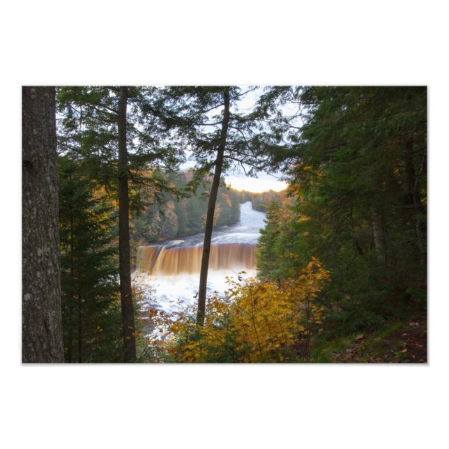 Impression Photo Upper Tahquamenon Falls, Automne, Michigan (Devant)