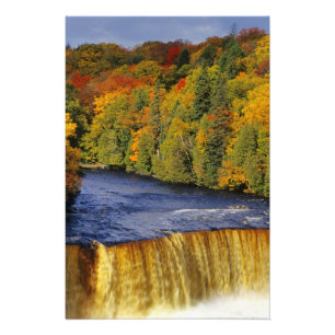 Impression Photo Upper Tahquamenon Falls in UP Michigan in