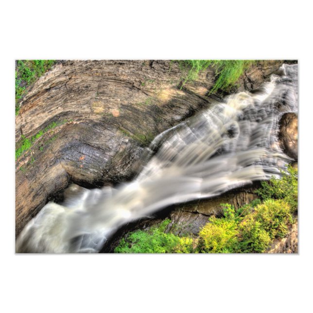 Impression Photo Upper Taughannock Falls, New York (Devant)