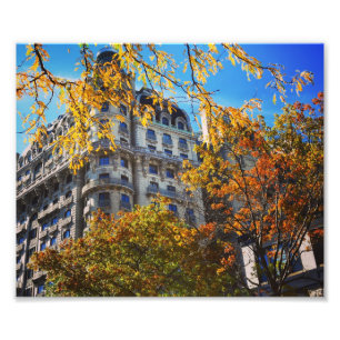 Impression Photo Upper West Side Appartement Building Broadway NYC