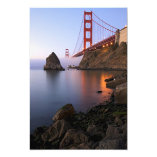 Impression Photo USA, Californie, San Francisco. Golden Gate