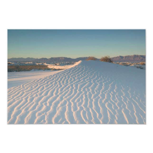 Impression Photo USA, Nouveau-Mexique, White Sands National (Devant)