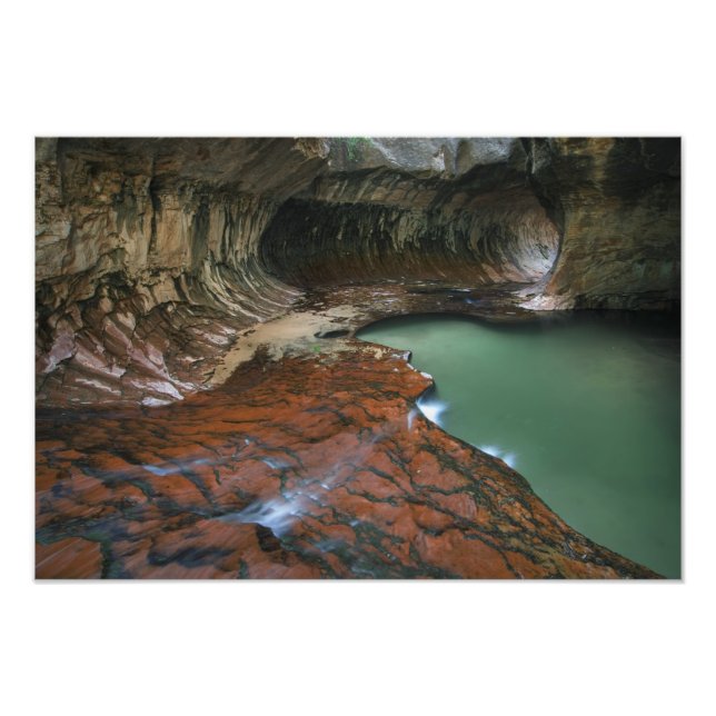 Impression Photo USA, Utah, Zion National Park. Pittoresque de 3 (Devant)