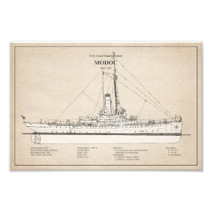 Impression Photo USCG Cutter Modoc wpg-46 - SBD