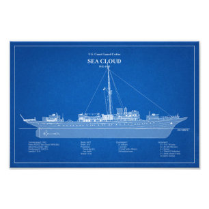 Impression Photo USCG Cutter Sea Cloud wpg-284 - ABD