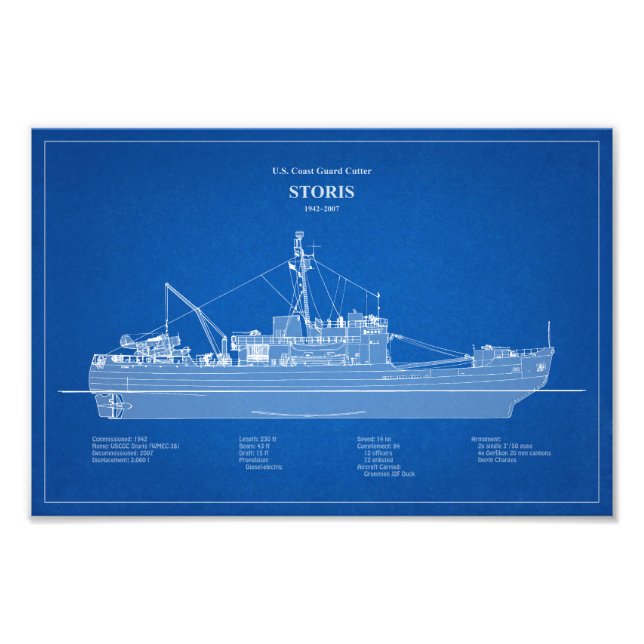Impression Photo USCG Cutter Storis wmec-38 - ABD (Devant)