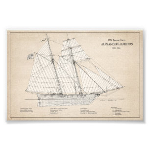 Impression Photo USRC Alexander Hamilton - SBD