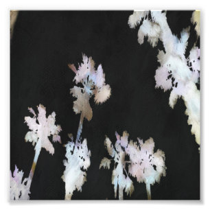 Impression Photo Vacances Palmiers tropicaux Aquarelle Artistique S