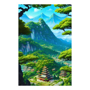 Impression Photo Vallée du palais chinois